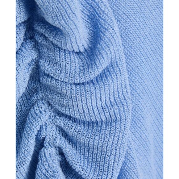 Veronica Beard Light Blue V-Neck Sweater - Picture 5 of 5